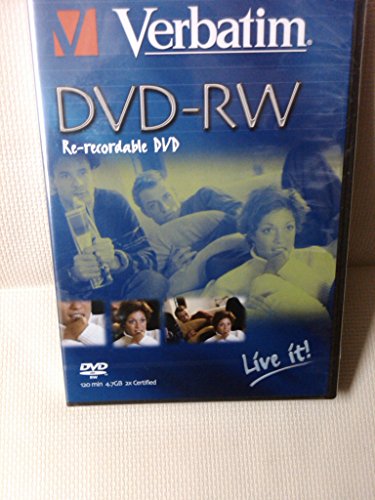 Verbatim DVD-RW 4.7 DVD-RW DVD-RW 4,7 GB 5