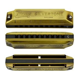 Harmonica Harmonica C Key 10 trous Blues clue Yellow mouth orgue mâchoire harpe Gaeta clavier instrument professionnel… – Image 2