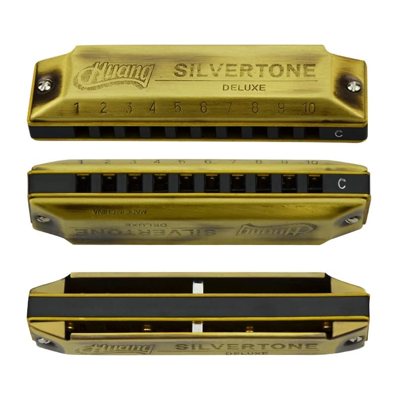 Harmonica Harmonica C Key 10 trous Blues clue Yellow mouth orgue mâchoire harpe Gaeta clavier instrument professionnel… - Les Beatles, Paul McCartney, John Lennon, RIngo Starr, George Harrison Harmonica Harmonica C Key 10 trous Blues clue Yellow mouth orgue mâchoire harpe Gaeta clavier instrument professionnel… – Image 3