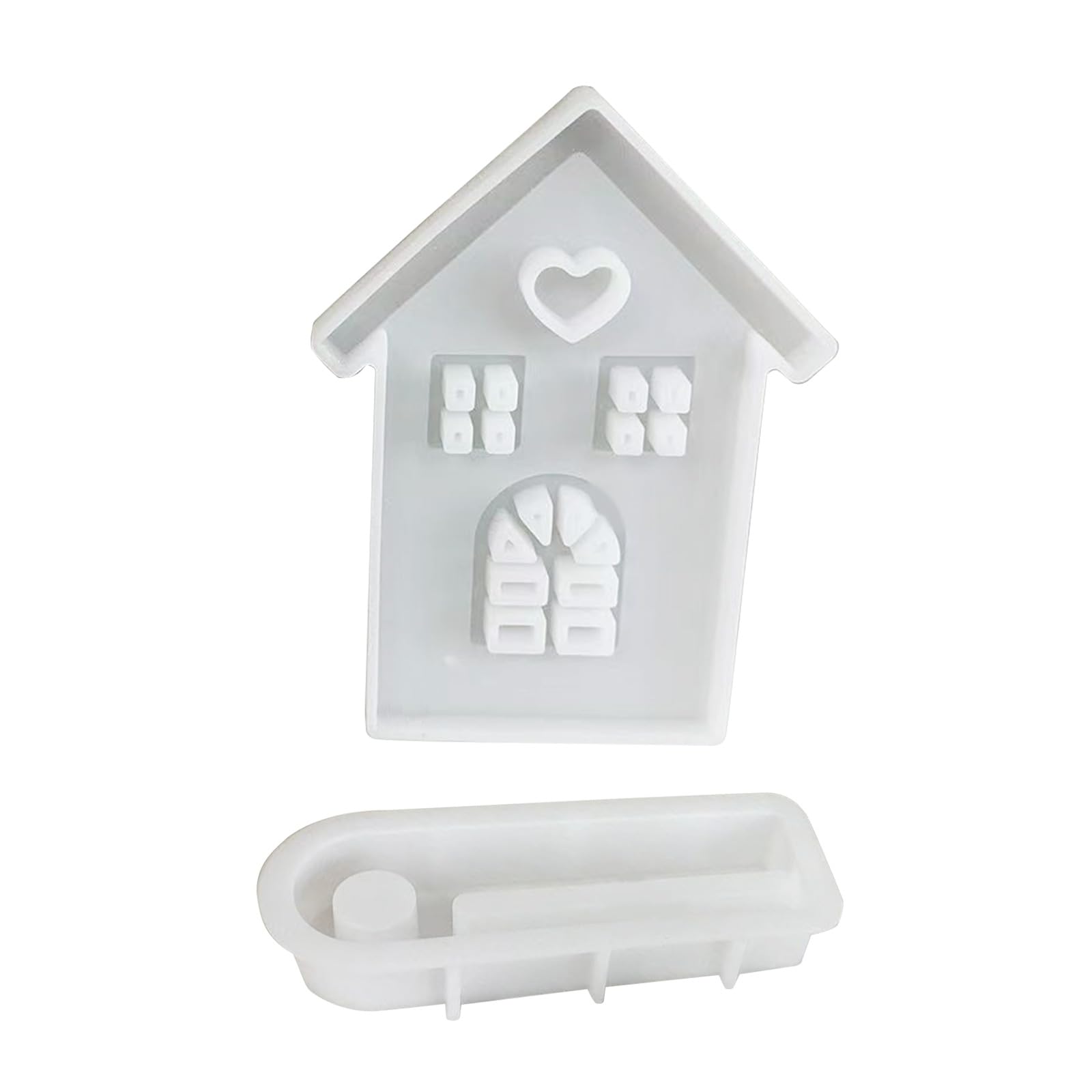 Jazuaiao Shape Holder Mold with Base for Making Tealight Decorations Gypsum Ornament Art Craft Making