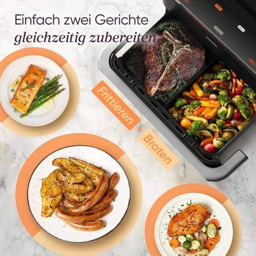 Cosori Dual Blaze TwinFry XXL Test | Riesen Airfryer mit besonderem Konzept – lohnt das?! - 3