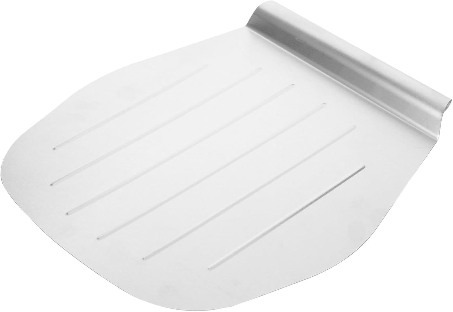 Mobestech Stainless Steel Cake Lifter Pizza Transfer Shovel Ergonomic Handle Scooping Surface Easy to Clean Baking Tool for Homes Restaurants Pizzerias Shops Mobestech Stainless Steel Cake Lifter Pizza Transfer Shovel Ergonomic Handle Scooping Surface Easy to Clean Baking Tool for Homes Restaurants Pizzerias Shops