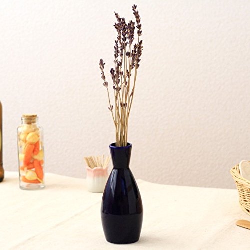 Amazon｜濃紺の徳利一輪挿し キレイな濃紺で見た目もキレイ♪｜徳利