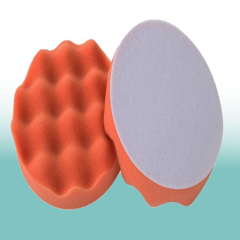 MLD Orange Wave Car Polishing Sponge Buffing 5'', Pad,for Car Buffer Polisher Compounding, Polishing and Waxing OPDP-108 (5 inch, Orange) Pack of -1-image-28