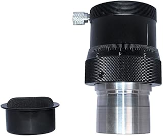 Astronomical Refracting Telescope Telescope 1.25 Inch Fine-Tuning Seat CNC Machining Astronomical Telescope Accessories to Observe Moon and Planet