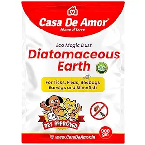 Casa De Amor Diatomaceous Earth 100% Pure Natural Organic and Safe (900 gm)