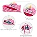 ZIPIT Unicorn Pencil Case for Girls, Cute Zipper Pouch for Kids Teens, Stationery Bag for School, Pink