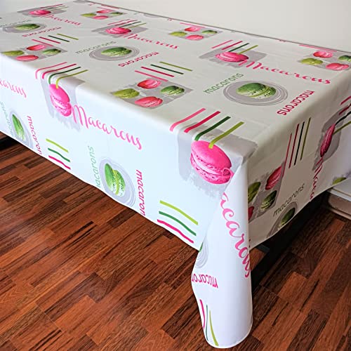 Nappe Anti-Taches - 100% Polyester - 145x240 - Macarons