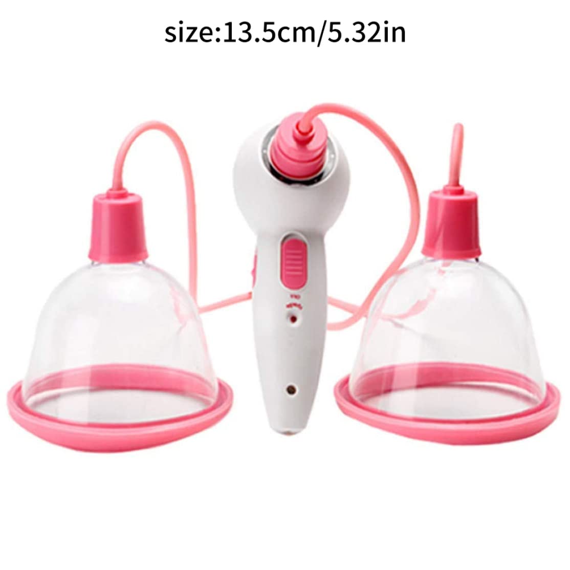 Electric Breast Massager, Bust Lift Enhancer Machine Enhancing Cup Powerful Breast Enlargement for Breast Health Care for Breast Massage for Women CD CUP - Image 2