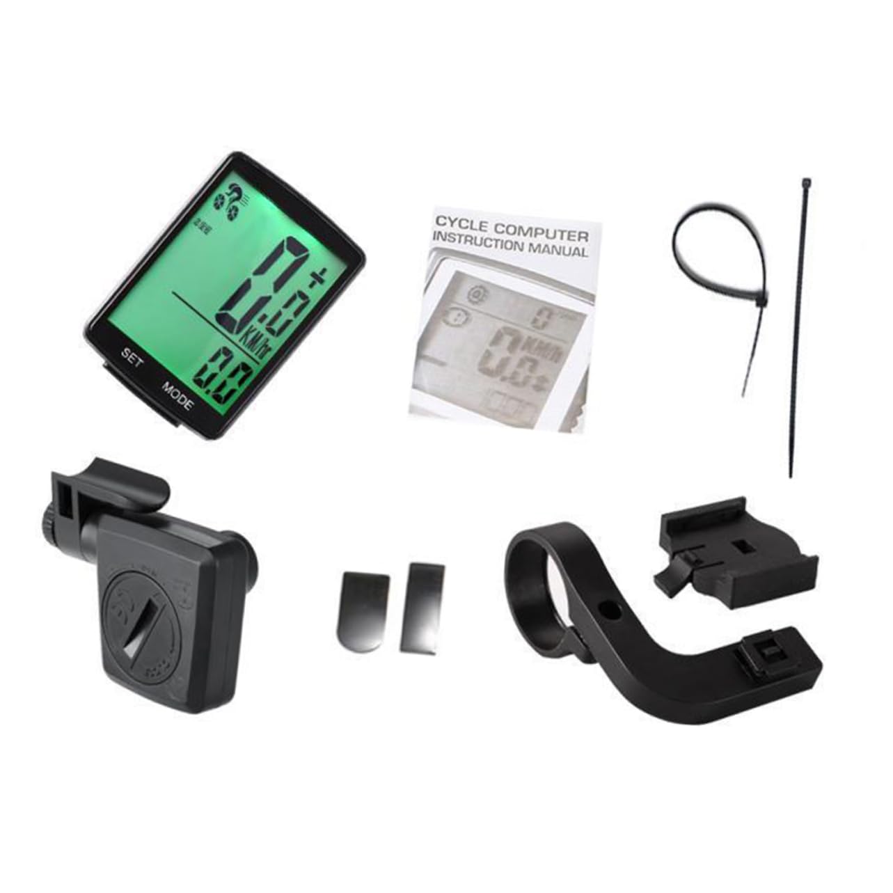 KESYOO Tachometer Speedometer Back Light for for Road Mountain and Folding Measures Speed Distance for Use