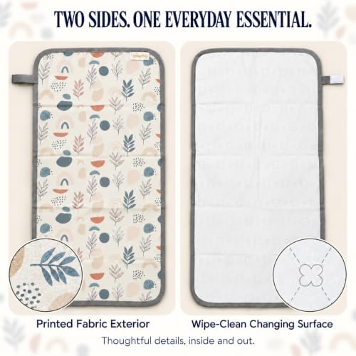 Portable Diaper Changing Pad, Geometric — 사진 3