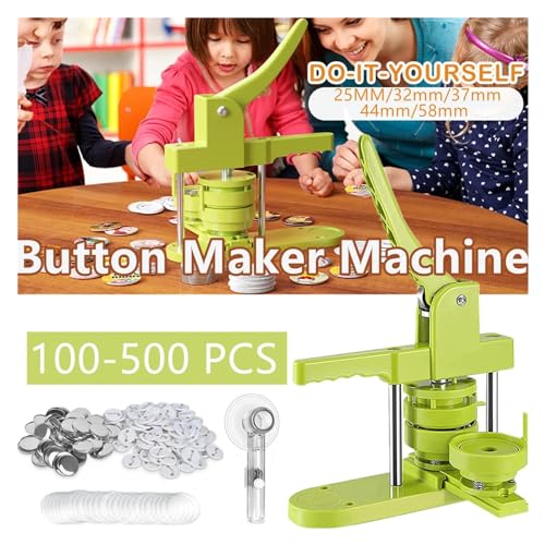 Machine à badges 37mm avec 100 boutons et coupe-cercle inclus - 4