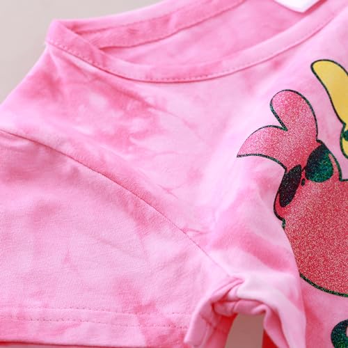 Image of Easter Shirts for Girls Kids Easter Gift Bunny T-Shirt Clothing 3-12 Years