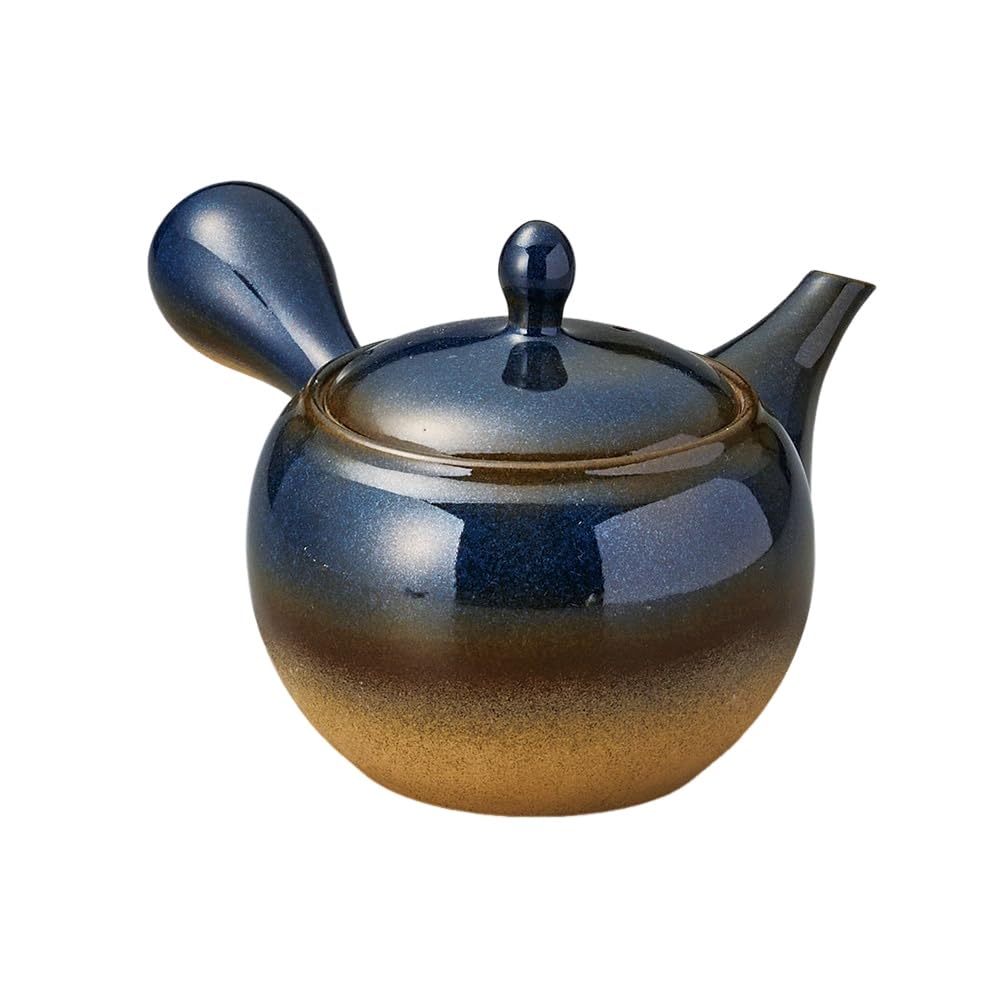 Tokoname Yaki Kyusu, Blue Glazed