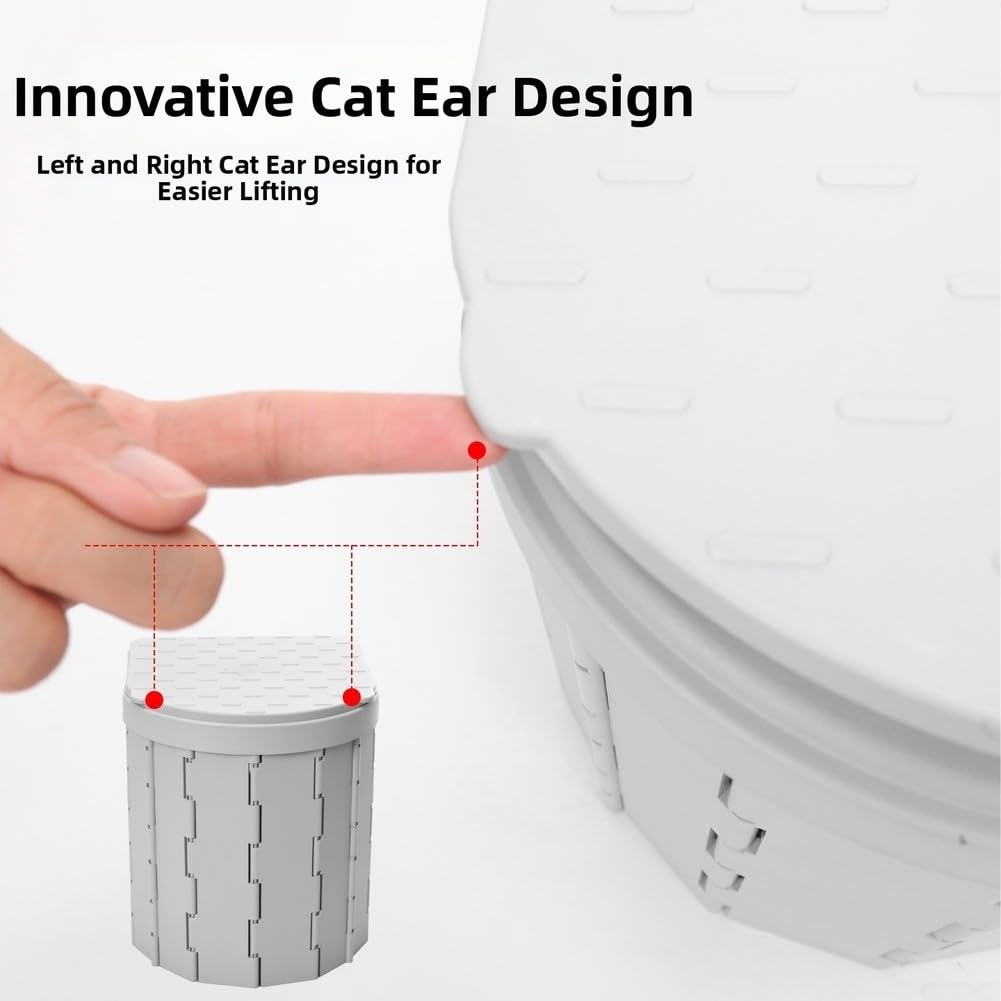 Baño Portátil Exterior Plástico ABS Ligero 90kg