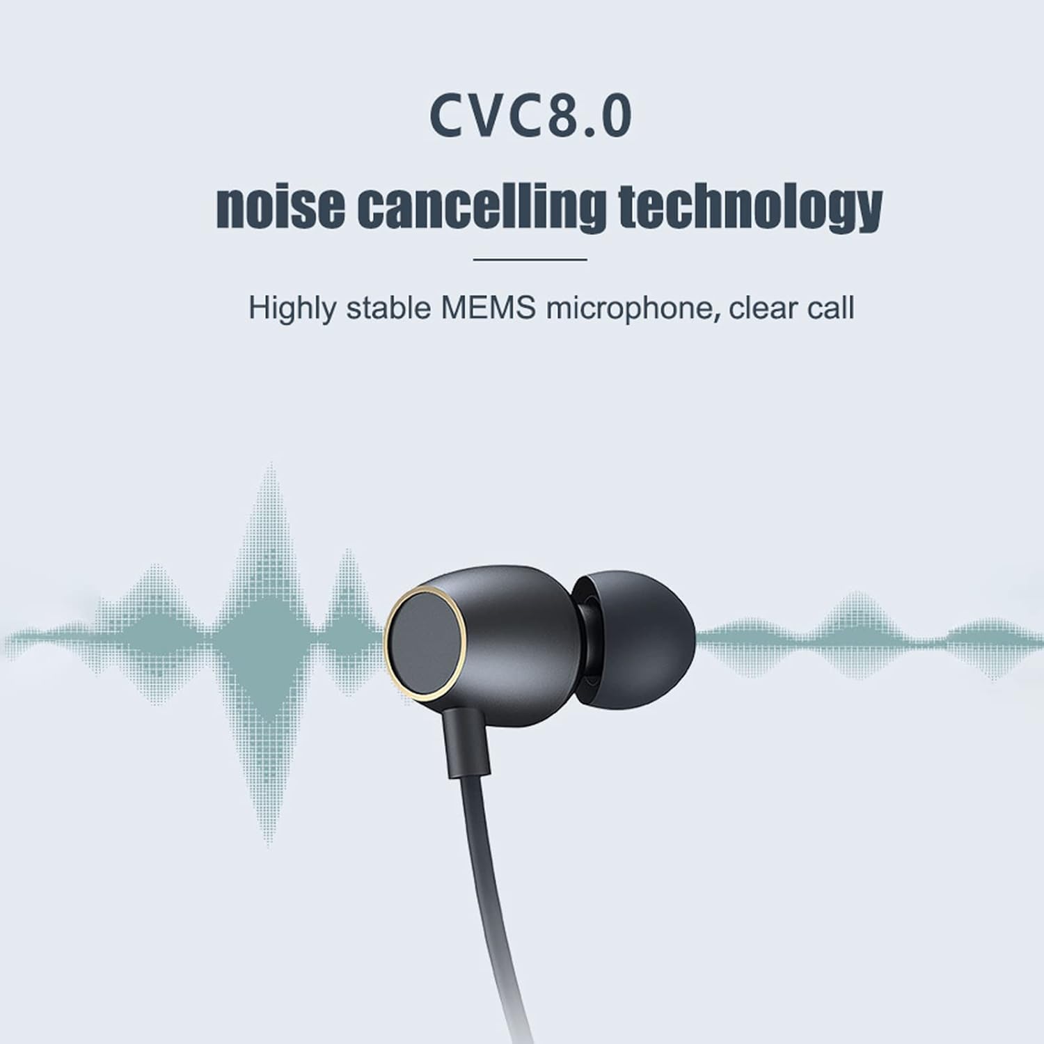 Bluetooth Headphones Wireless Earbuds Neckband Headphones with mic Noise Cancelling Wireless Headset 360 Hours Standby time for Sports for Women Men Compatible with Android ISO