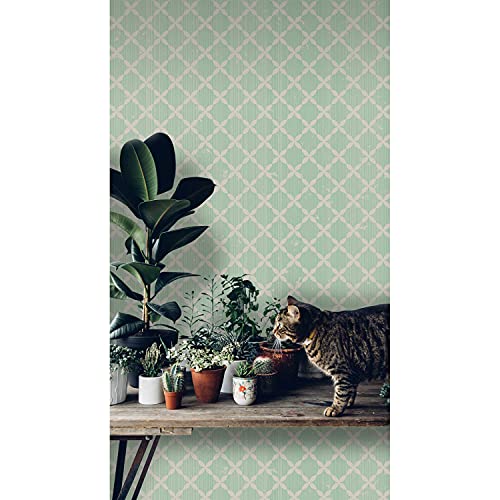 Papier peint lessivable cuisine et chambre aspect ancien