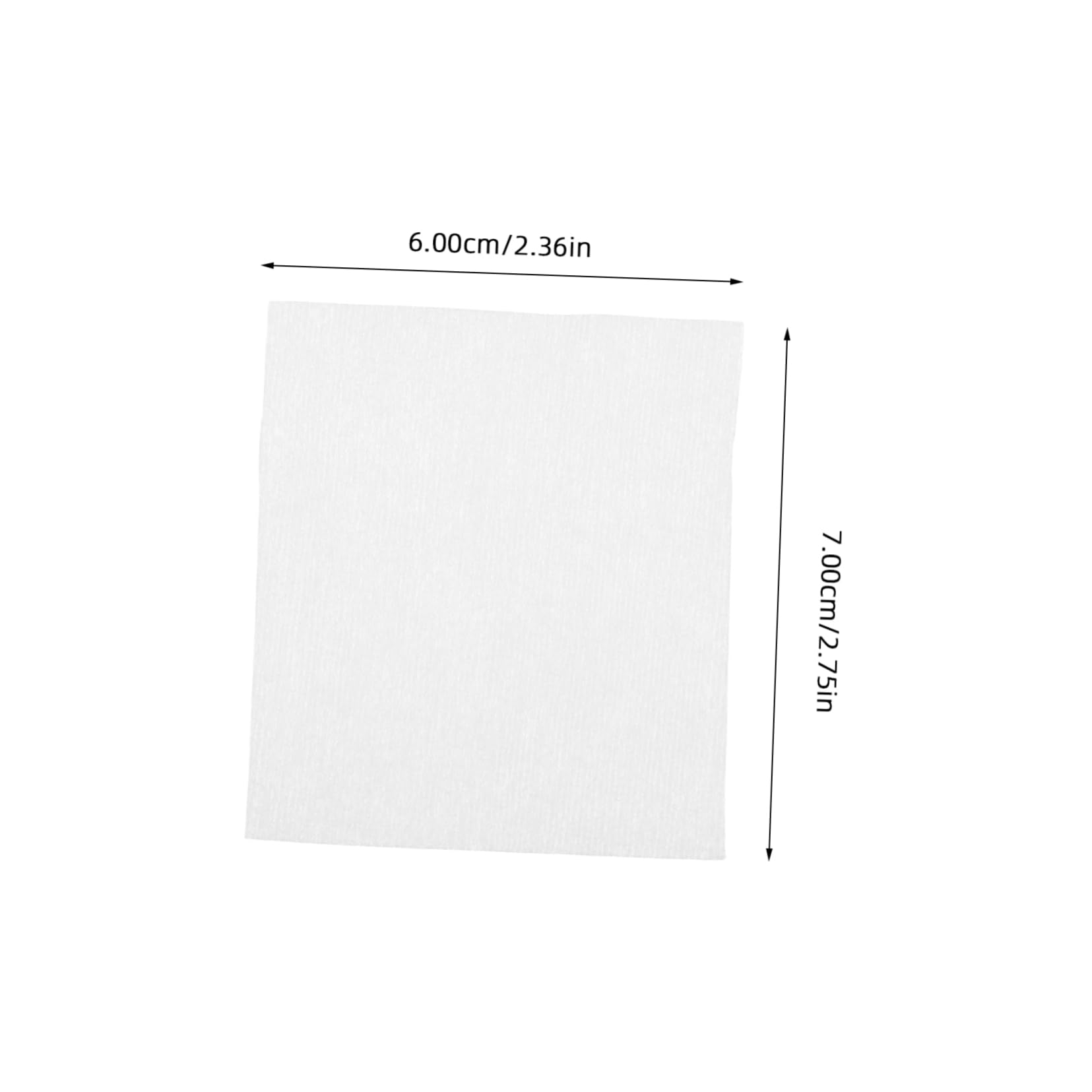 Mikinona Nonwoven Face Makeup Removal Pads 1200pcs Rectangular Makeup Wipes for Gentle Cleansing Exfoliating