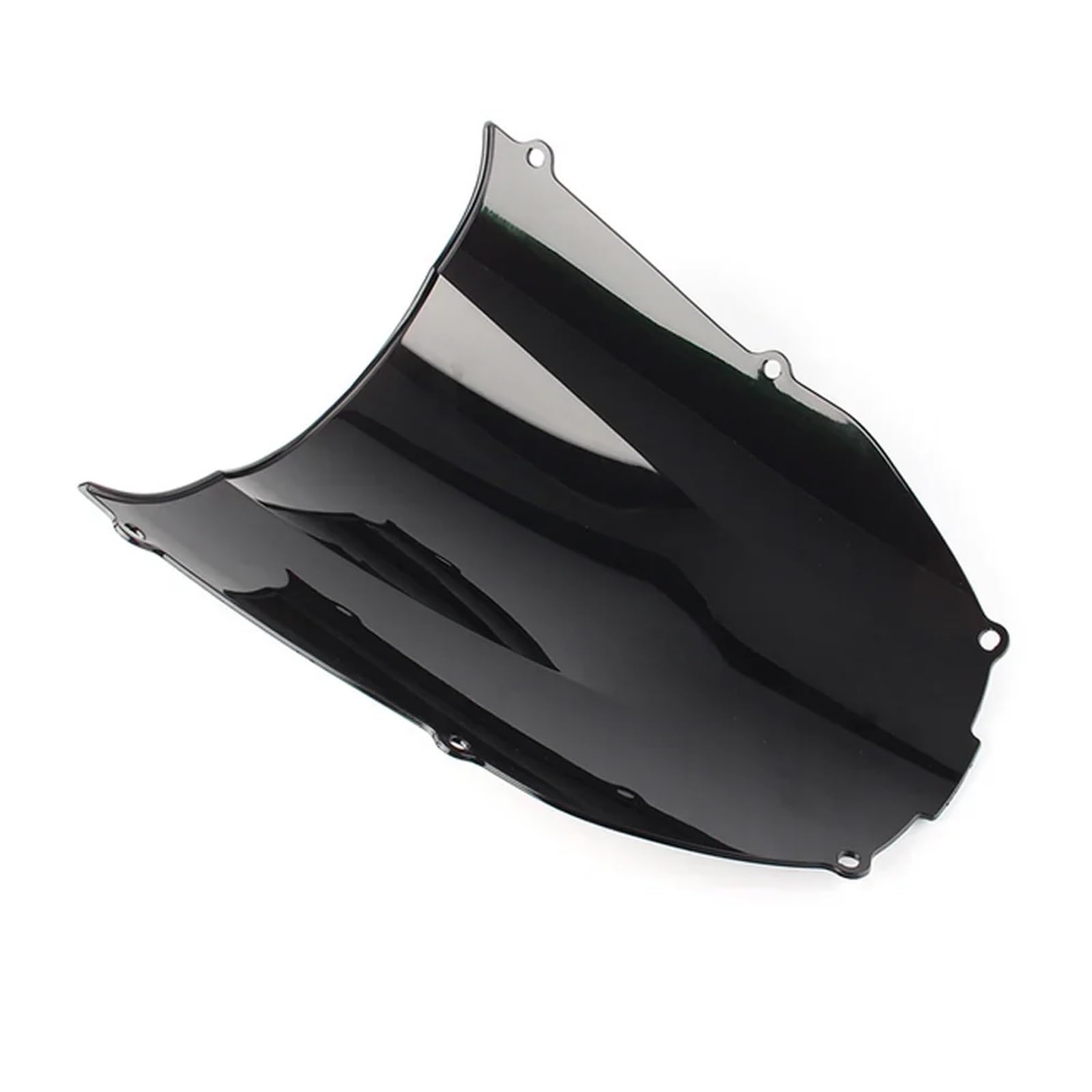 Pasuje do motocykla Kawasaki Ninja ZX6R ZX-6R 2000-2002, osłona przedniej szyby Double Bubble, osłona przedniej szyby Osłona przeciwsłoneczna Deflektor motocykla(Blue)