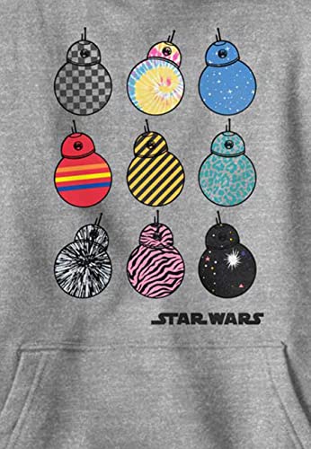 STAR WARS Boy's The Rise of Skywalker BB-8 Fashion Pull Over Hoodie2