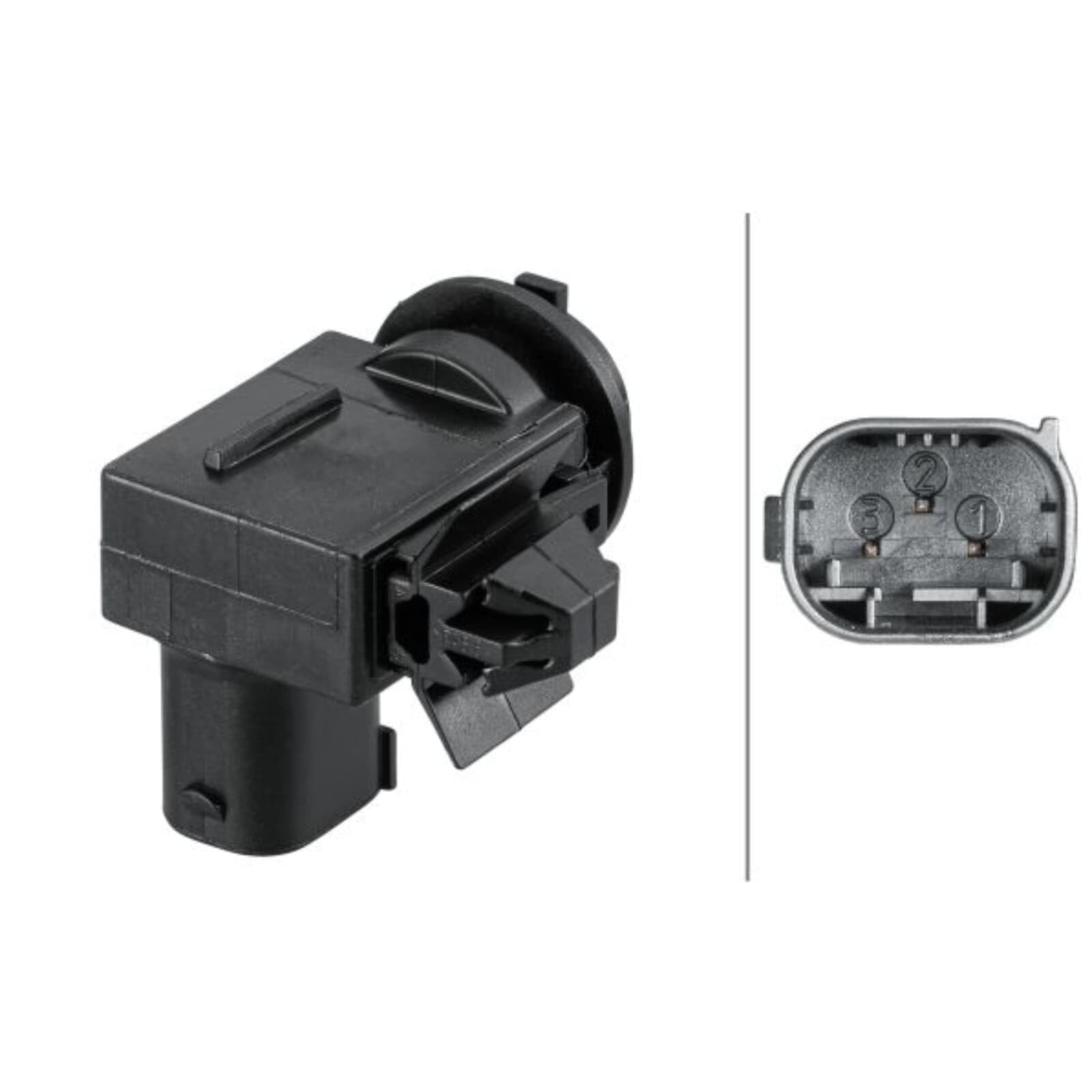 HELLA 6PX 012 684-101 Sensor, Luftgüte - 3-polig - geclipst