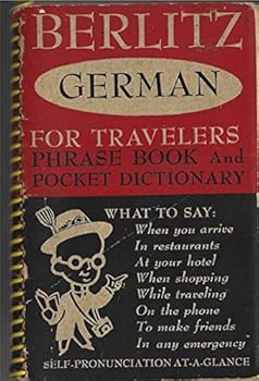 Spiral-bound Berlitz GERMAN For Travelers Book