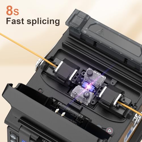 Image of JILONG KL-520 Optical Fiber Fusion Splicer SM&MM Automatic Intelligent Optical Fiber Welding Splicing Machine 0.01dB Average Loss