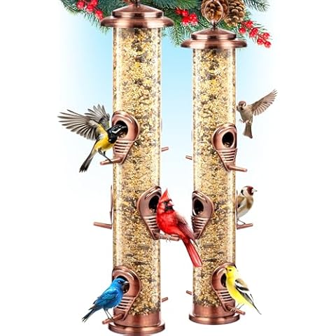 Gray Bunny Squirrel Proof Bird Feeders Cover