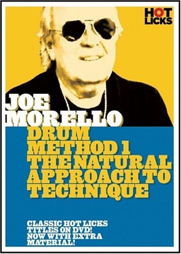 Hot Licks: Joe Morello - Drum Method 1 The Natural Approach To Technique [DVD] [Region 1] [NTSC]