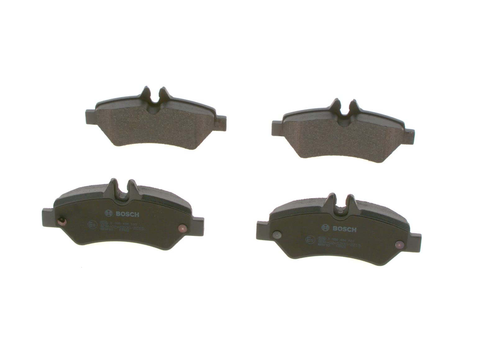 Bosch BP1127 remblokken - achteras - ECE-R90-certificering