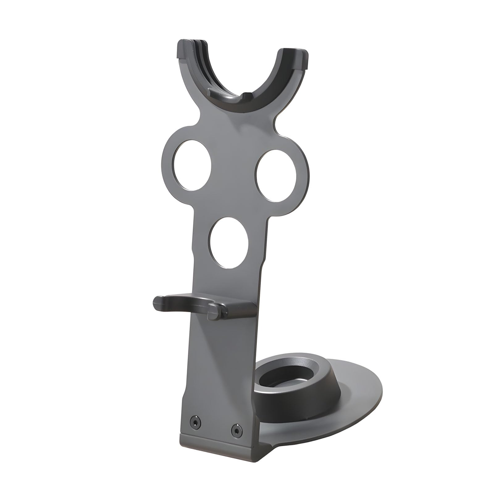 Support de sèche-cheveux pour coiffeuse et salle de bain gain de place