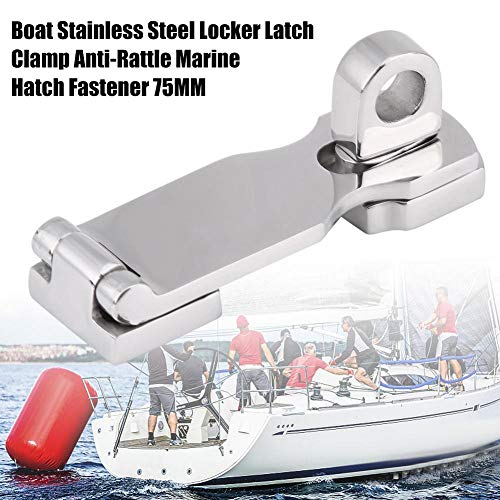 Buy Acouto 75mm Marine Latch 316 Stainless Steel Marine Boat Locker