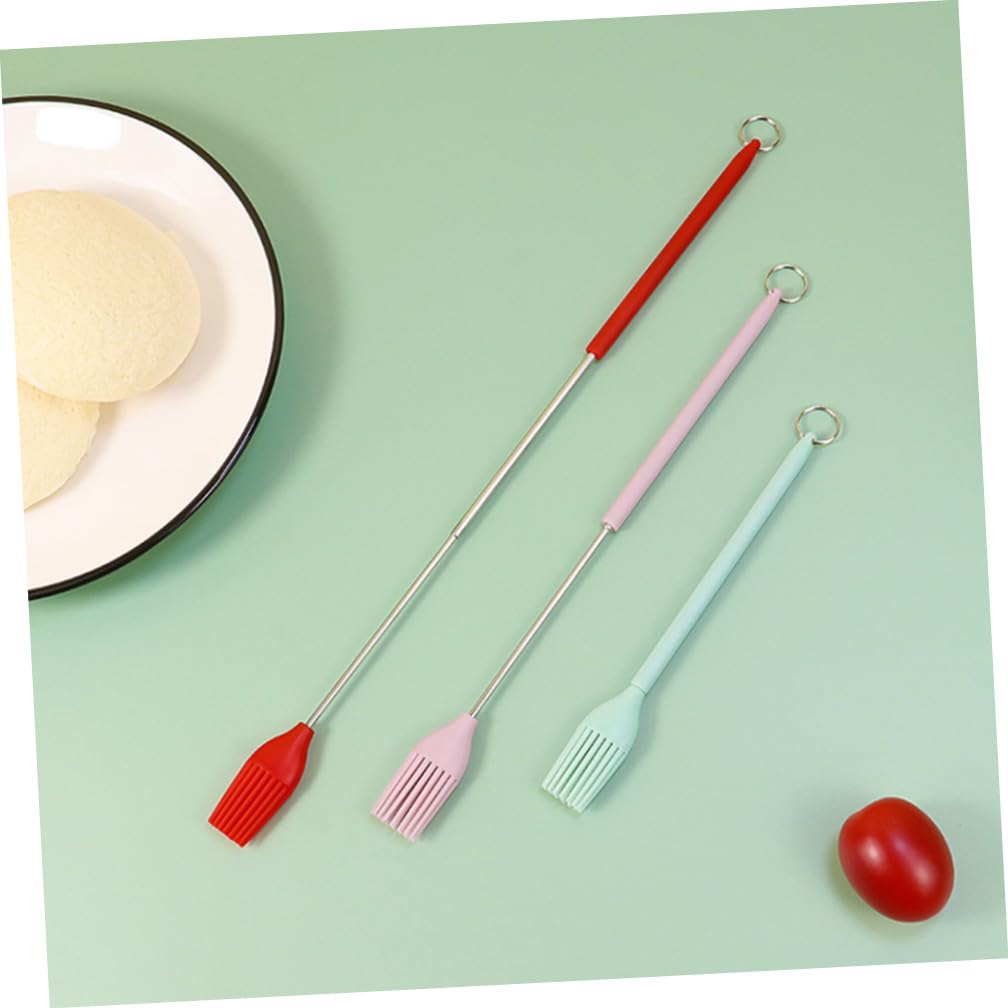 Toddmomy 20stücke Teiliges Silikon Pinselset Hitzebeständige Grill Und Backpinsel Für Müheloses Marinieren Und Braten Ergonomischer Griff Lebensmittelechte Materialien Für Bbq Und