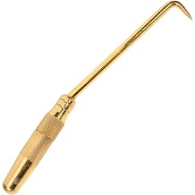 OUNONA Rebar Tie Tool 9.44 Inch Portable Wire Twisting Fence Hook Tool with Textured Grip Lightweight Concrete Rebar Accessory for Construction Site