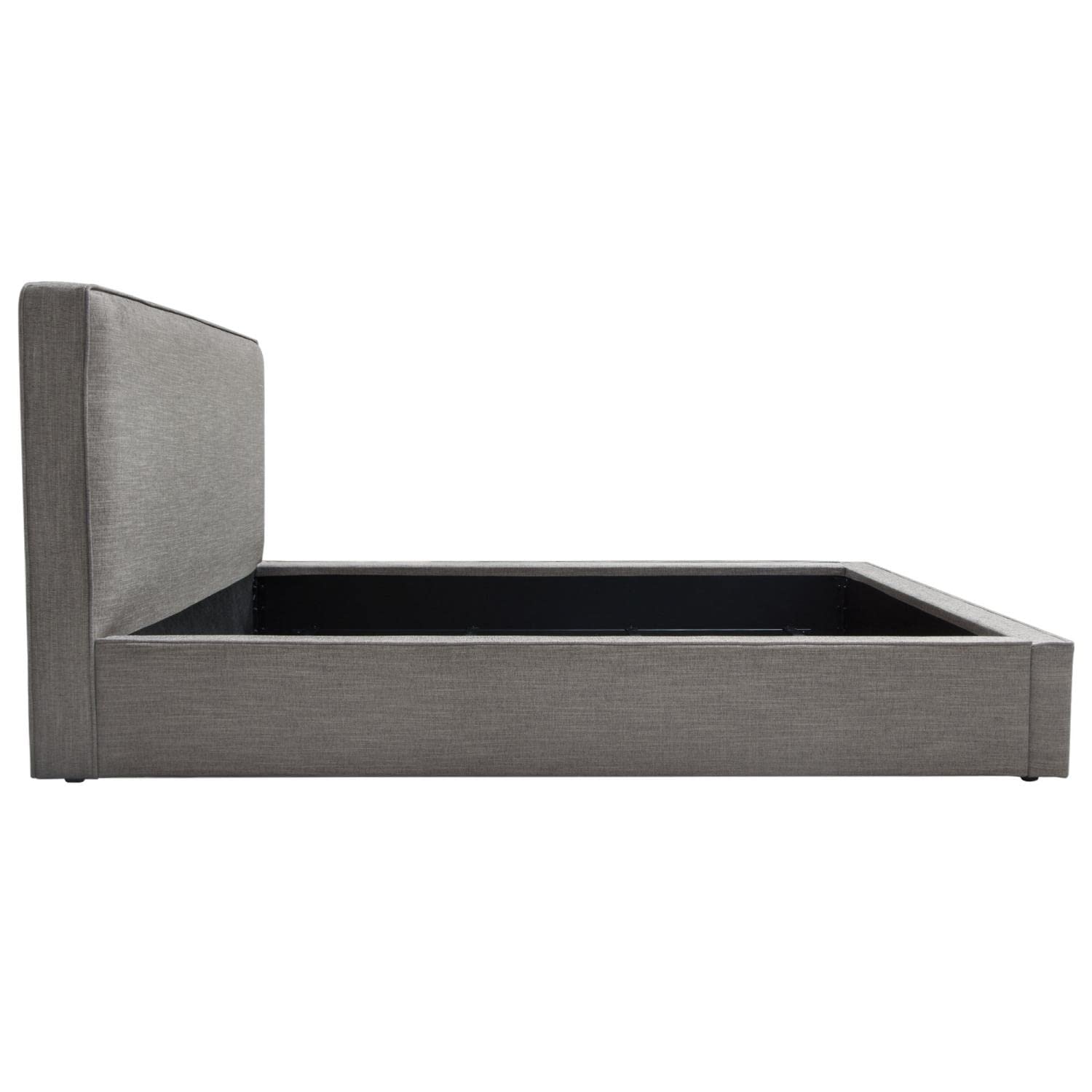 Amazon.com: Diamond Sofa Queen Bed in Gray (91 in. L x 69.5