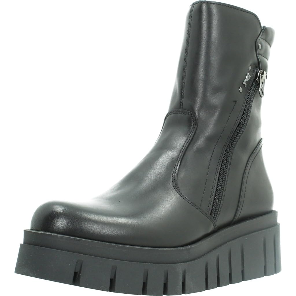 Nero Giardini I514913D stivaletti chelsea boot in pelle nero