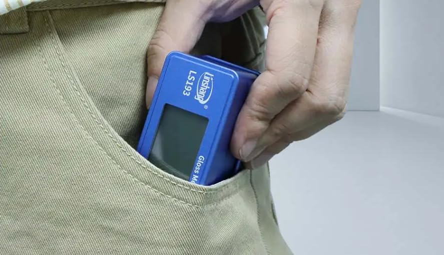 60 Degree Auto Gloss Meter for Plastic Surface Marble Coating Testing LS193