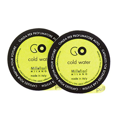 Millefiori Milano 13rgcw Agua fría cápsulasu00a0u0096u00a0Recambio para ambientador para Coche Go