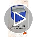 Image of Coleman 16Qt Excursion Ice Box, 15L, Small Cooler Box, Holds 22 Cans (16-Quart, Blue)