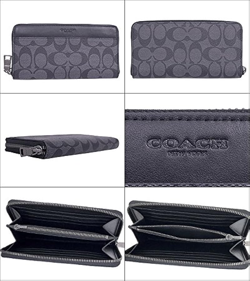 Amazon.co.jp: [コーチ] COACH 財布 (長財布) F58112 チャコール