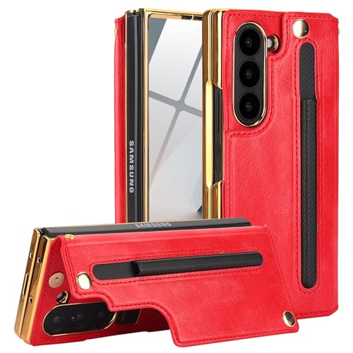 Étui en cuir luxe pour Samsung Z Fold 7 : protection chic