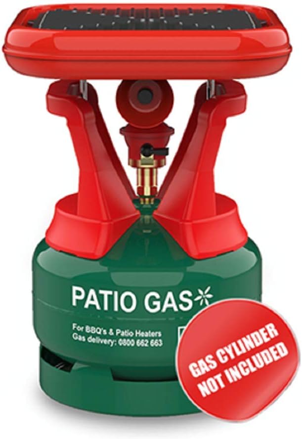 Calor Grill-2-Go, Gas BBQ Red, 37x37x51 cm