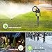 ALEDECO 5W Low Voltage Landscape Lights Outdoor 12V AC/DC LED Landscape Lighting 3000K Warm White Waterproof Garden Spotlights 500LM COB Landscape Pathway Lights for Yard,Tree (8Pack with Connectors)