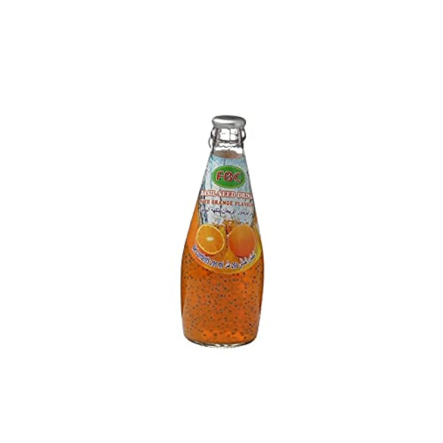 FBC Basil Seed Drink with Orange Flavor - 290 ml