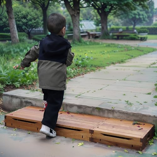 unununu Wooden Platform Step Stool for Adults&Senior,Standing Aids & Supports,Stair