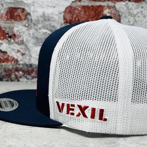 Image of Vexil American Rancher Adjustable Snapback Western Lifestyle Rodeo Southwest Inspired Meshback Hat