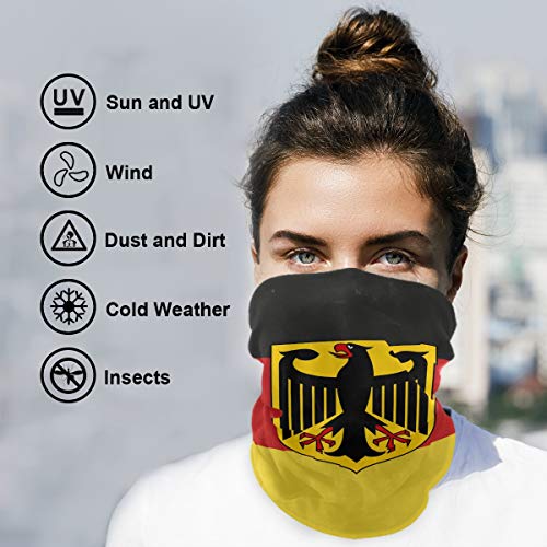 Image of Men Women Bandanas Neck Gaiter Headwrap Balaclava | Seamless Face Cover Scarf Neck Warmer Breathable Headwear for Hiking Cycling
