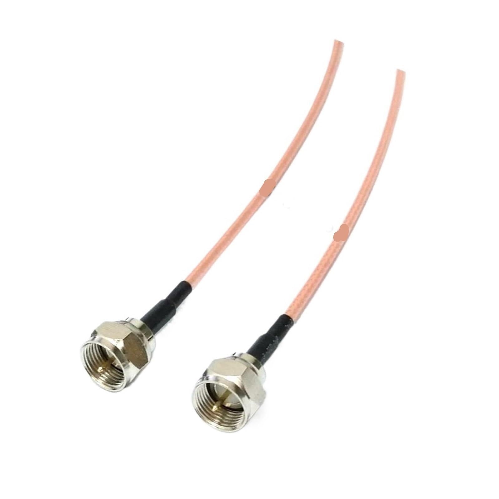 Adattatore Coassiale F Maschio/femmina Da 10 Pezzi A Cavo Jumper RG179