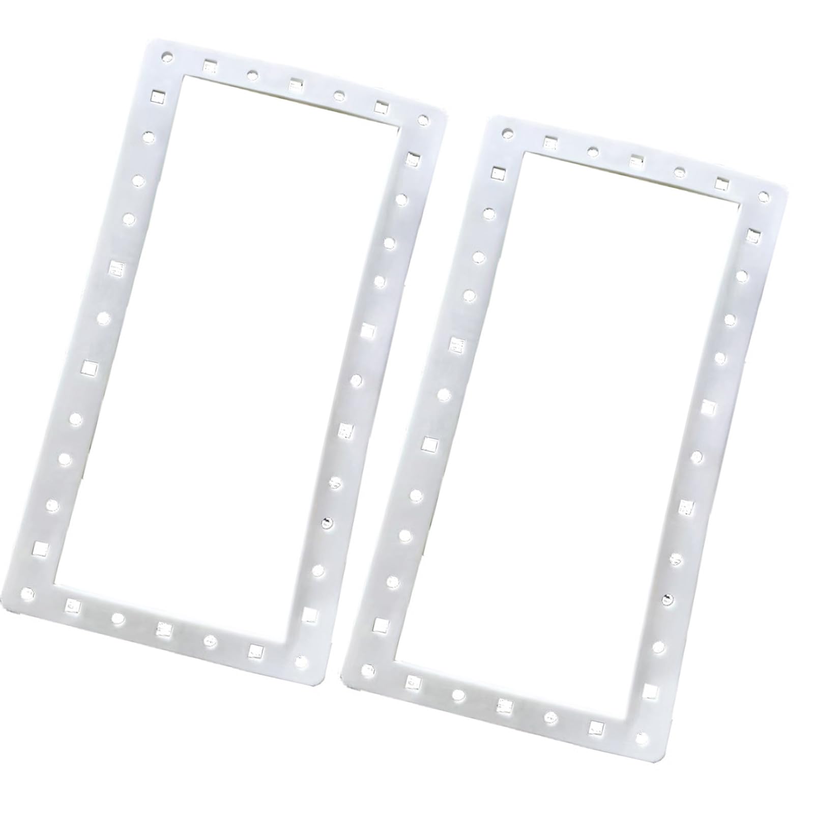 Woedpez For SPX1091GW SP1091LX Wide Mouth Butterfly Gasket Silicone for Automatic Ground Pool Skimmer Replacement Wide Mouth Gasket