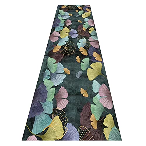 Moqueta corredor moderna ZRUYI para pasillos elegantes, diseño floral suave de 0.8x2m 2